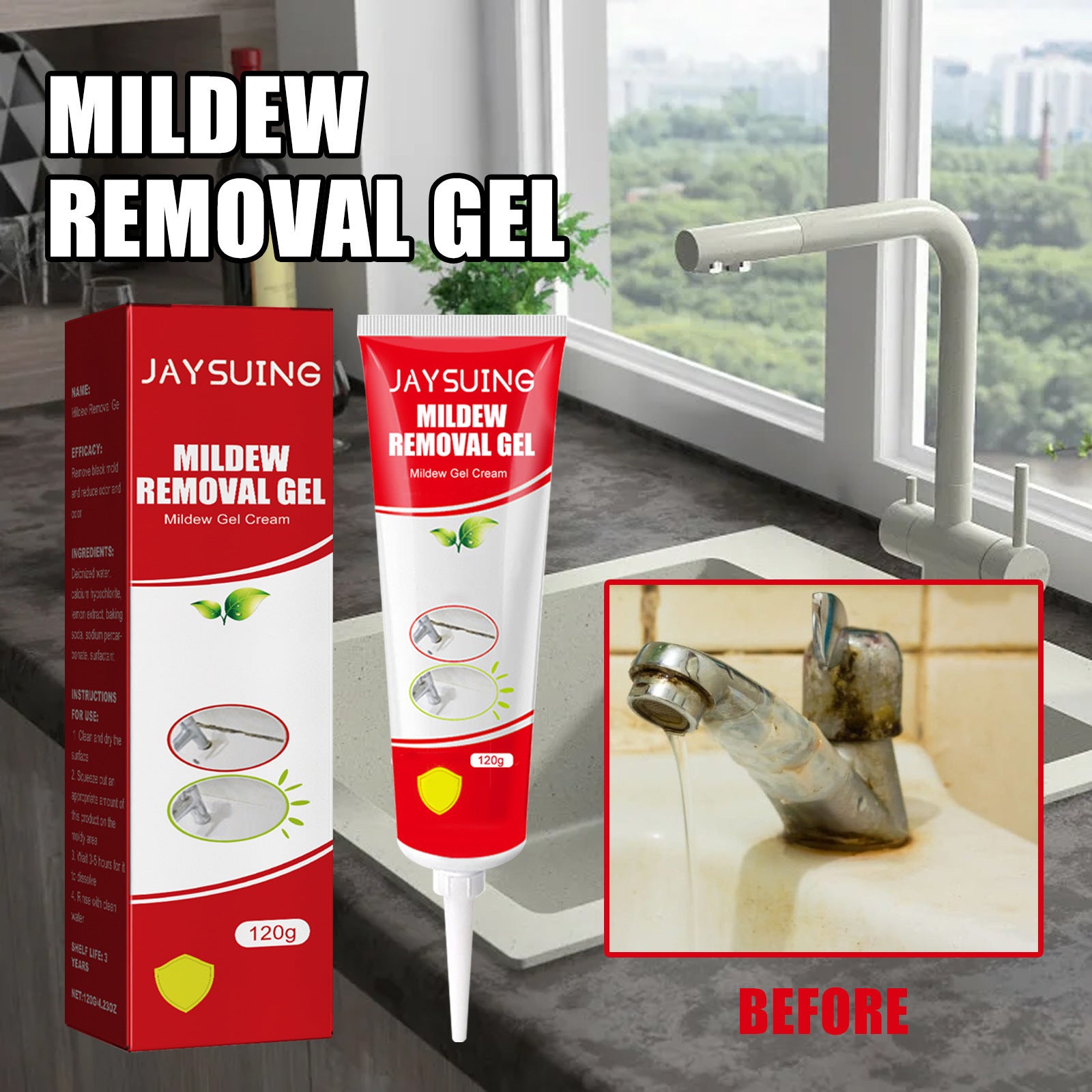 Bathroom Kitchen Ceiling Wall Cleaning Stain Mildew-proof Cleaner