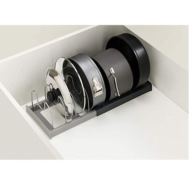 New Stainless Steel Retractable Adjustable Pot Cover Shelf For Cross Border Foreign Trade