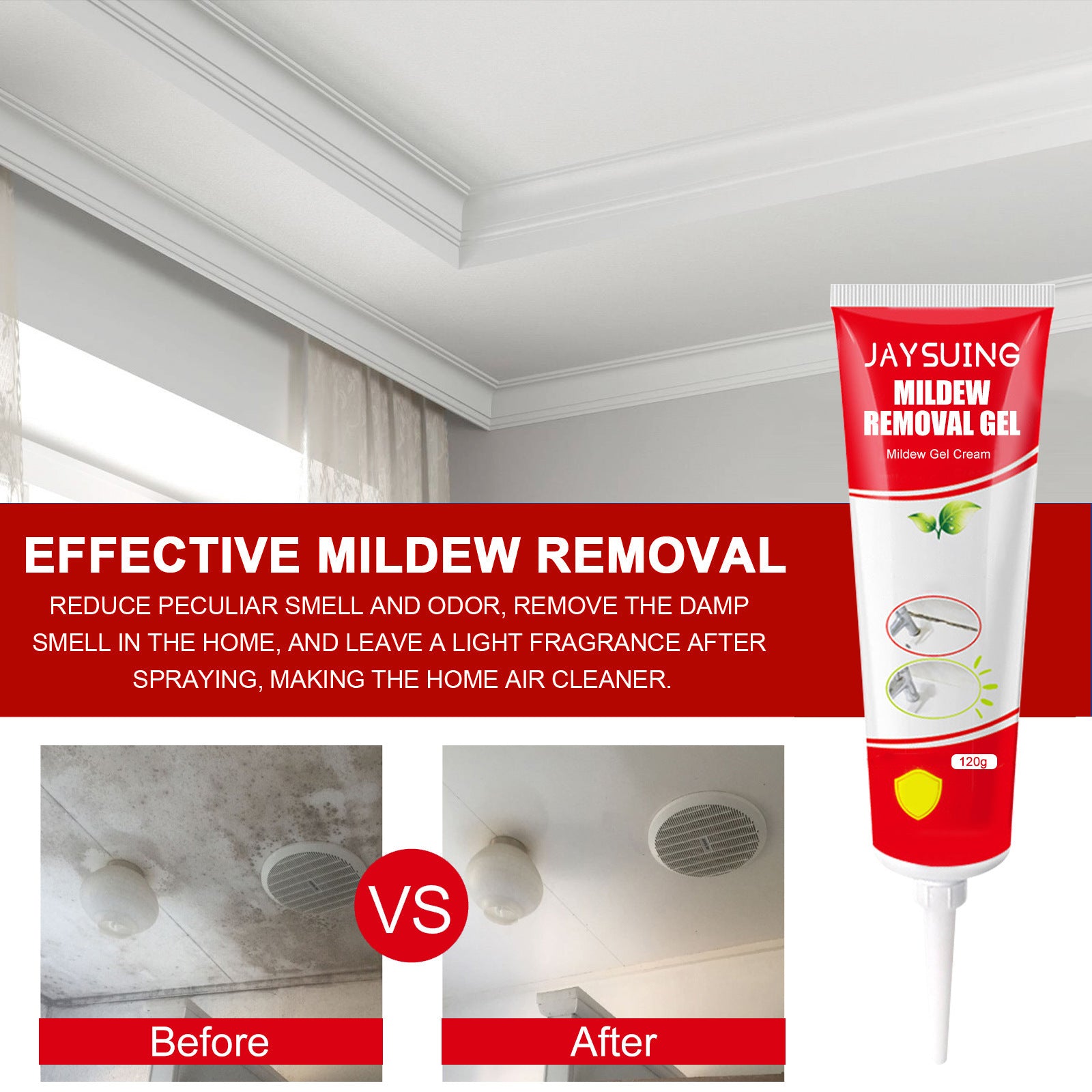 Bathroom Kitchen Ceiling Wall Cleaning Stain Mildew-proof Cleaner