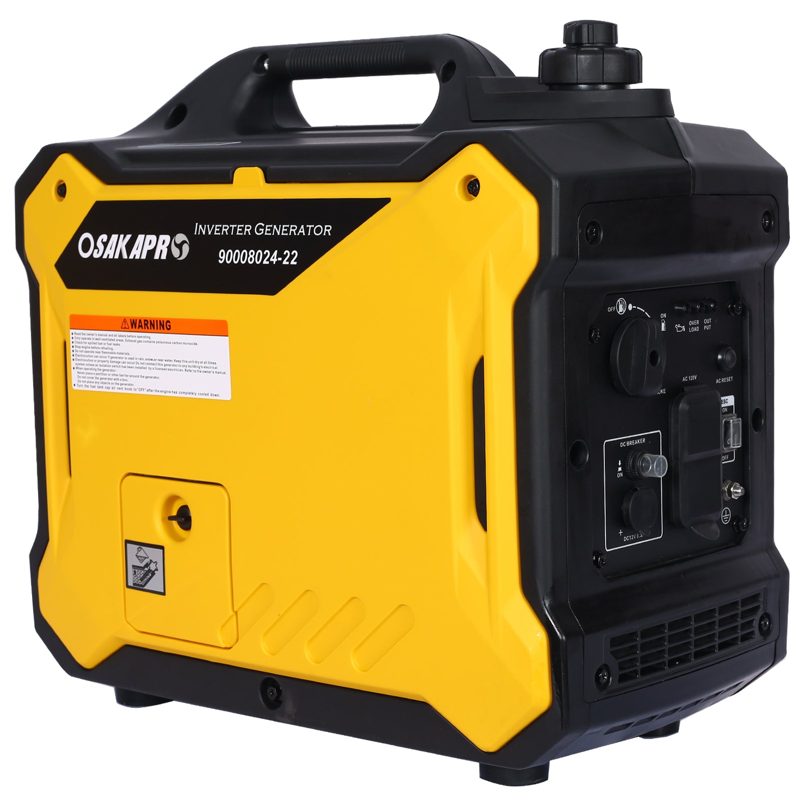 Super quiet Inverter Generator 2000w portable generator, 79.7cc ultra light EPA compliant