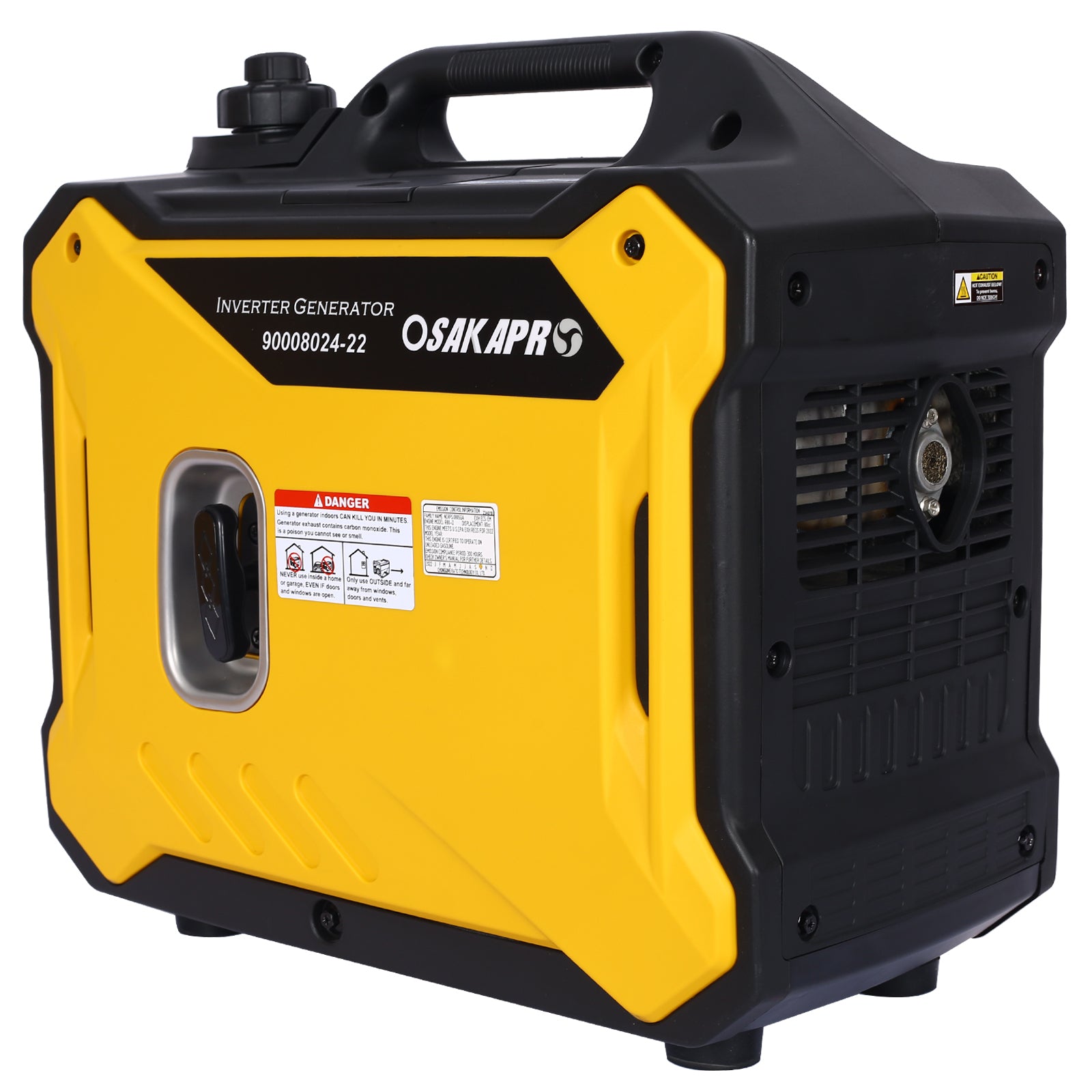 Super quiet Inverter Generator 2000w portable generator, 79.7cc ultra light EPA compliant