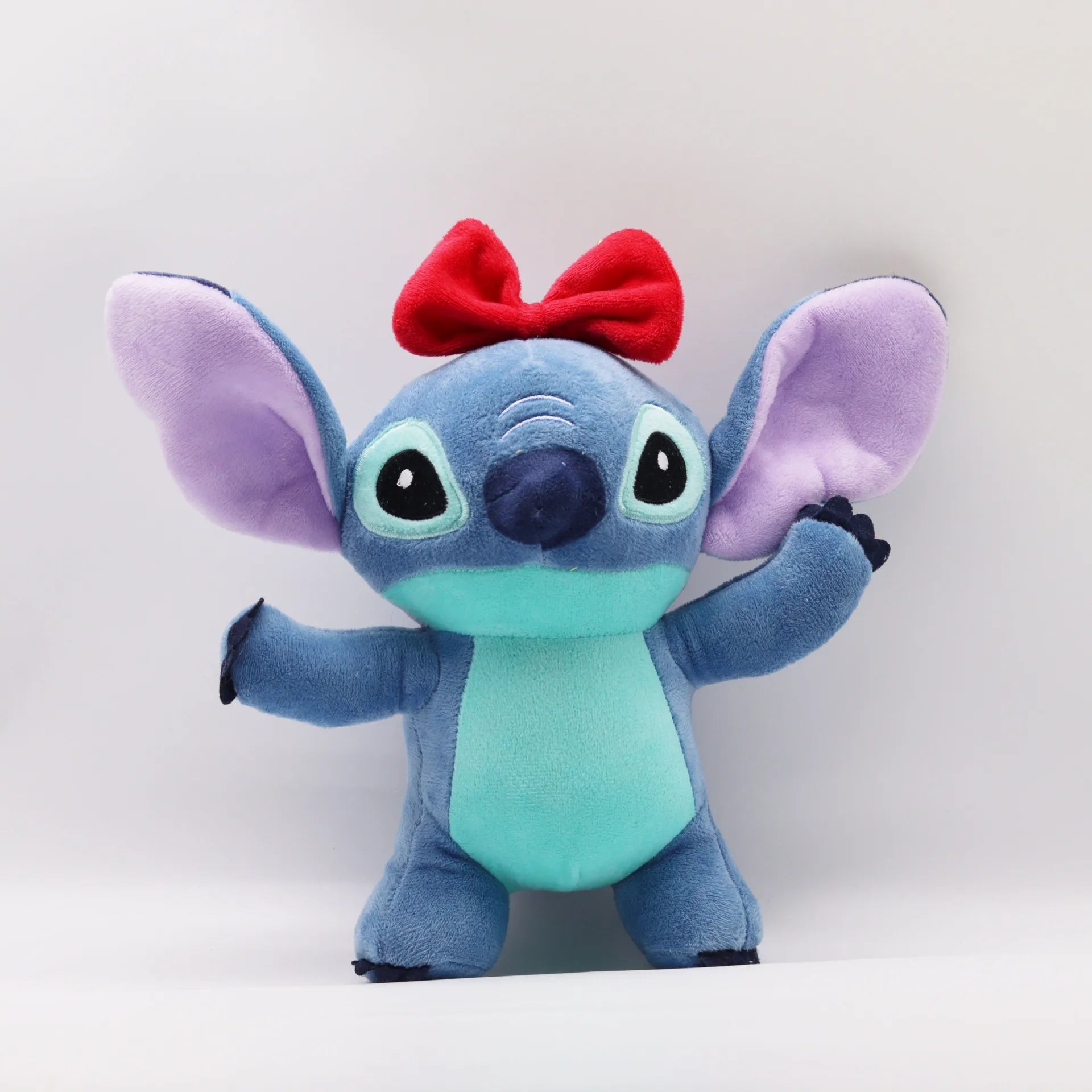 Genuine Disney Stitch 20-25CM Plush Toy Anime Lilo & Stitch Stuffed Toys Kawaii Cartoon Cute Pillow Doll Toys Kids Birthday Gift