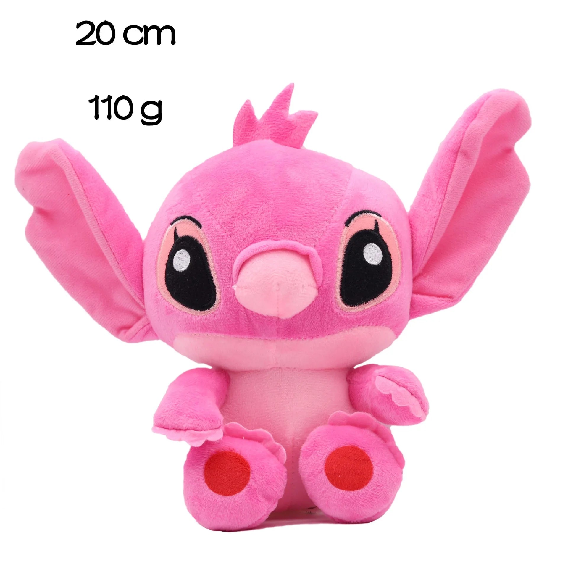 Genuine Disney Stitch 20-25CM Plush Toy Anime Lilo & Stitch Stuffed Toys Kawaii Cartoon Cute Pillow Doll Toys Kids Birthday Gift