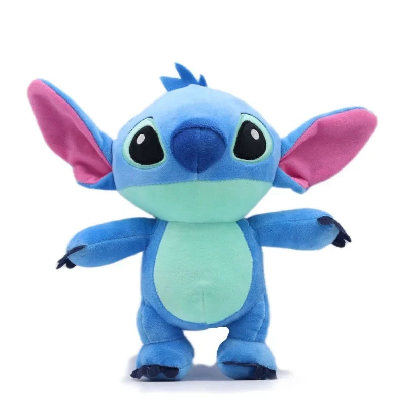 Genuine Disney Stitch 20-25CM Plush Toy Anime Lilo & Stitch Stuffed Toys Kawaii Cartoon Cute Pillow Doll Toys Kids Birthday Gift