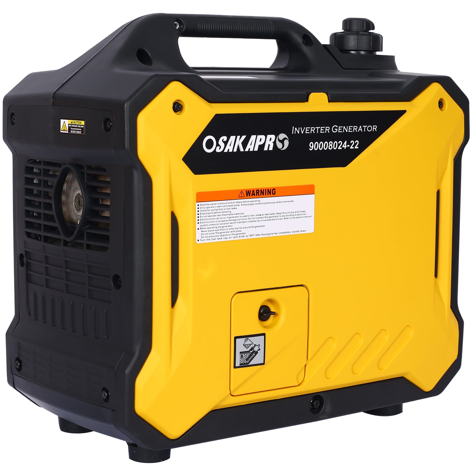 Super quiet Inverter Generator 2000w portable generator, 79.7cc ultra light EPA compliant