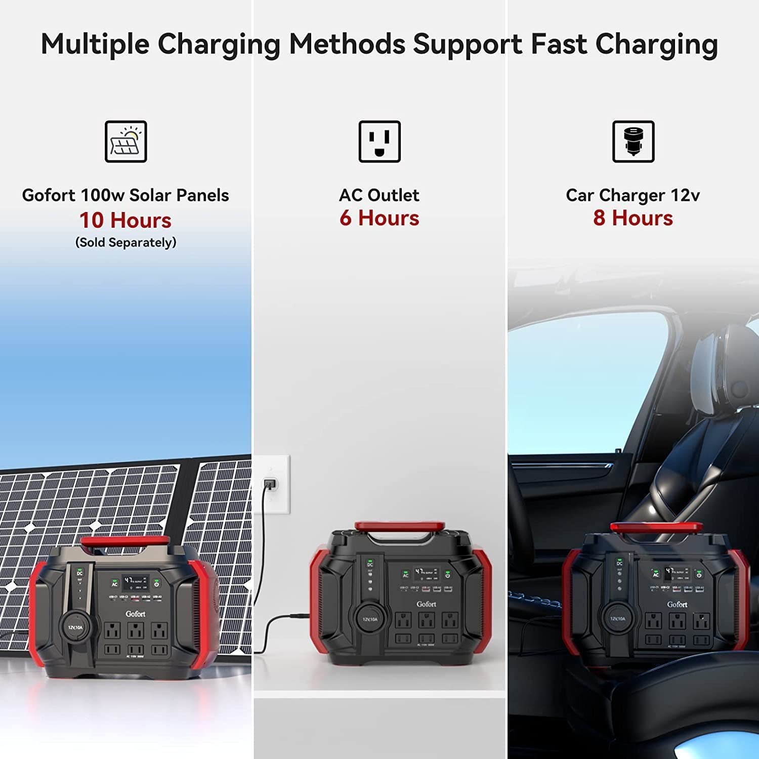 500W Portable Power Station