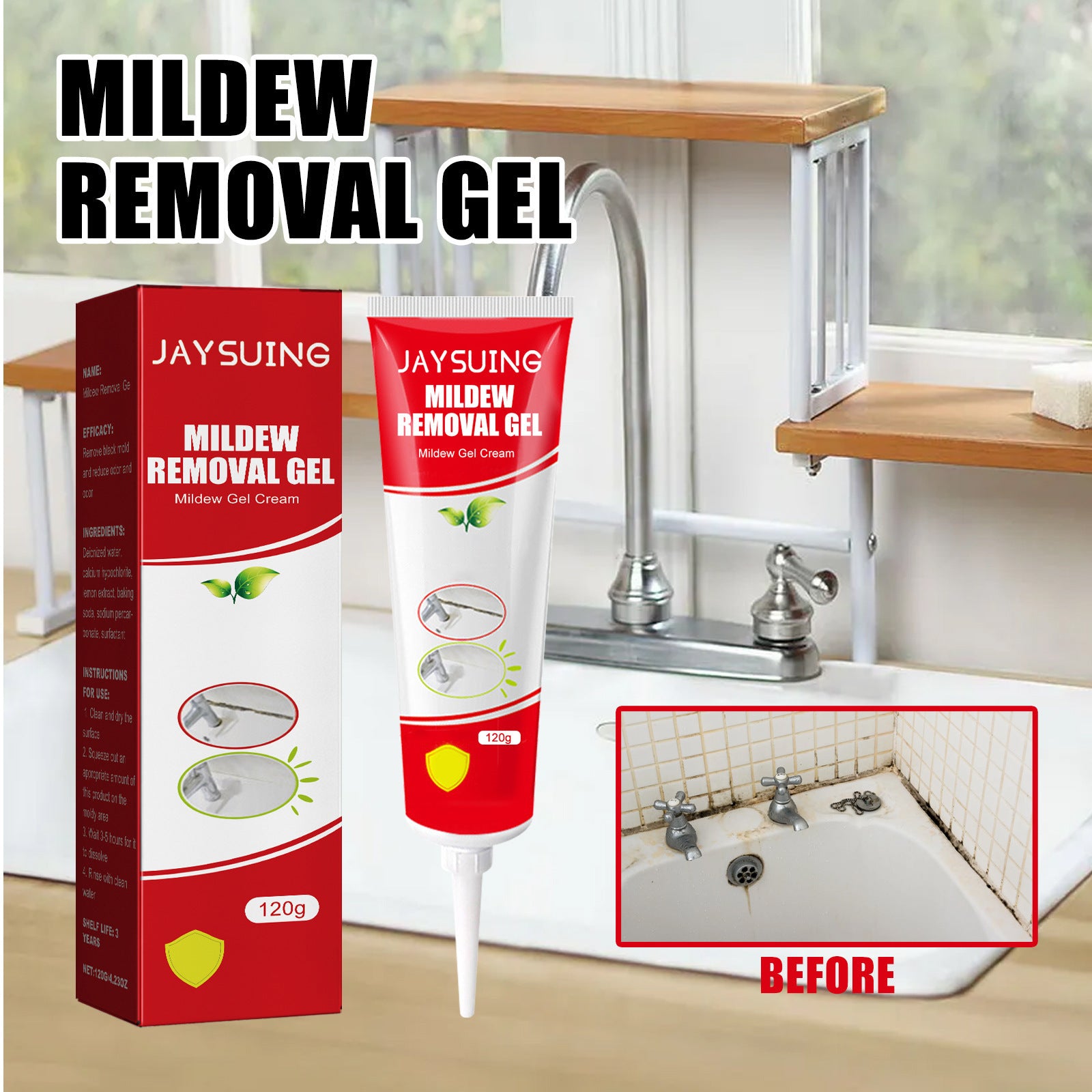 Bathroom Kitchen Ceiling Wall Cleaning Stain Mildew-proof Cleaner