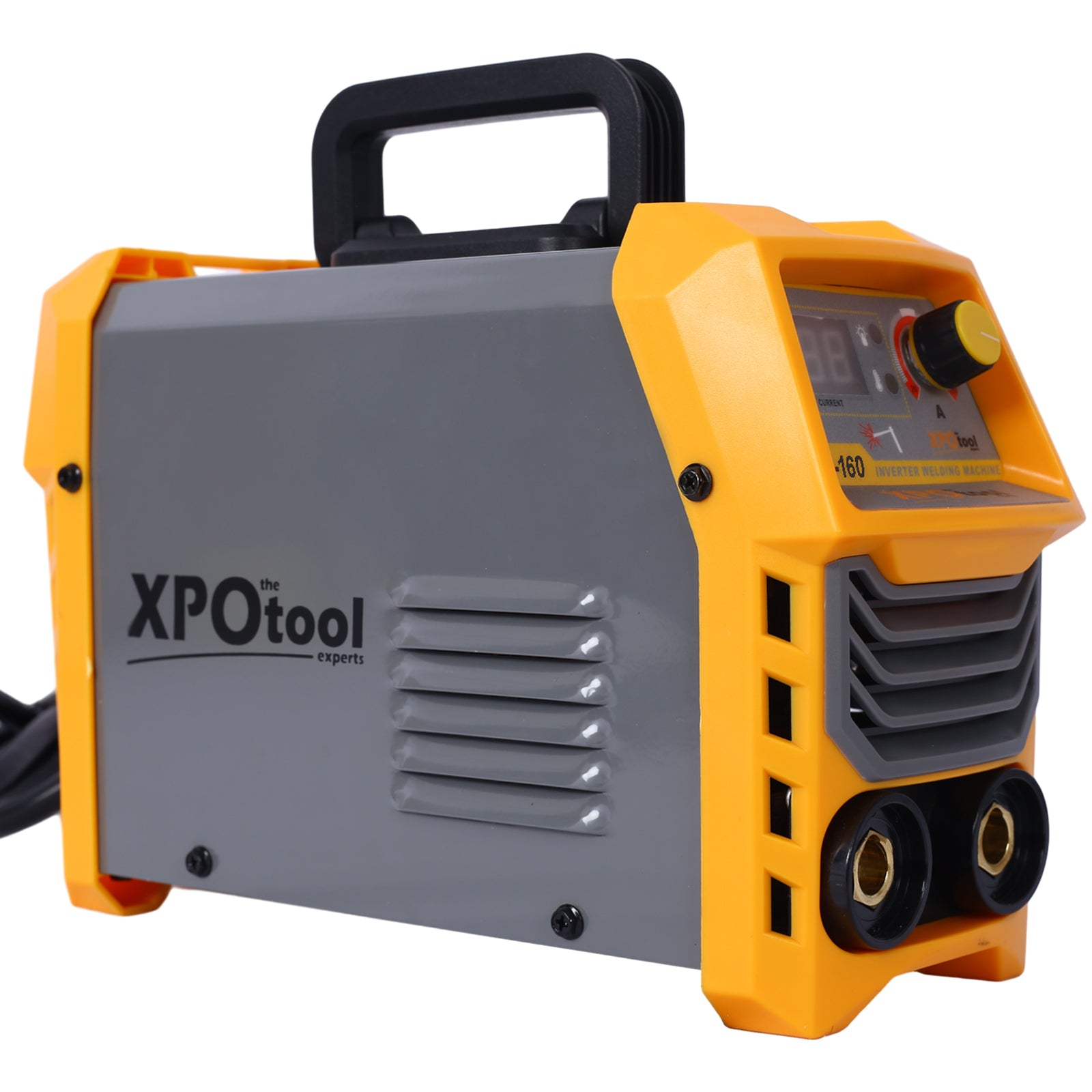 110/220V MMA Welder, 160A Stick ARC Welding Machine IGBT Inverter Digital Display LCD Hot Start Welder with Electrode Holder, Work Clamp, Input Power Adapter Cable Dual Voltage DC