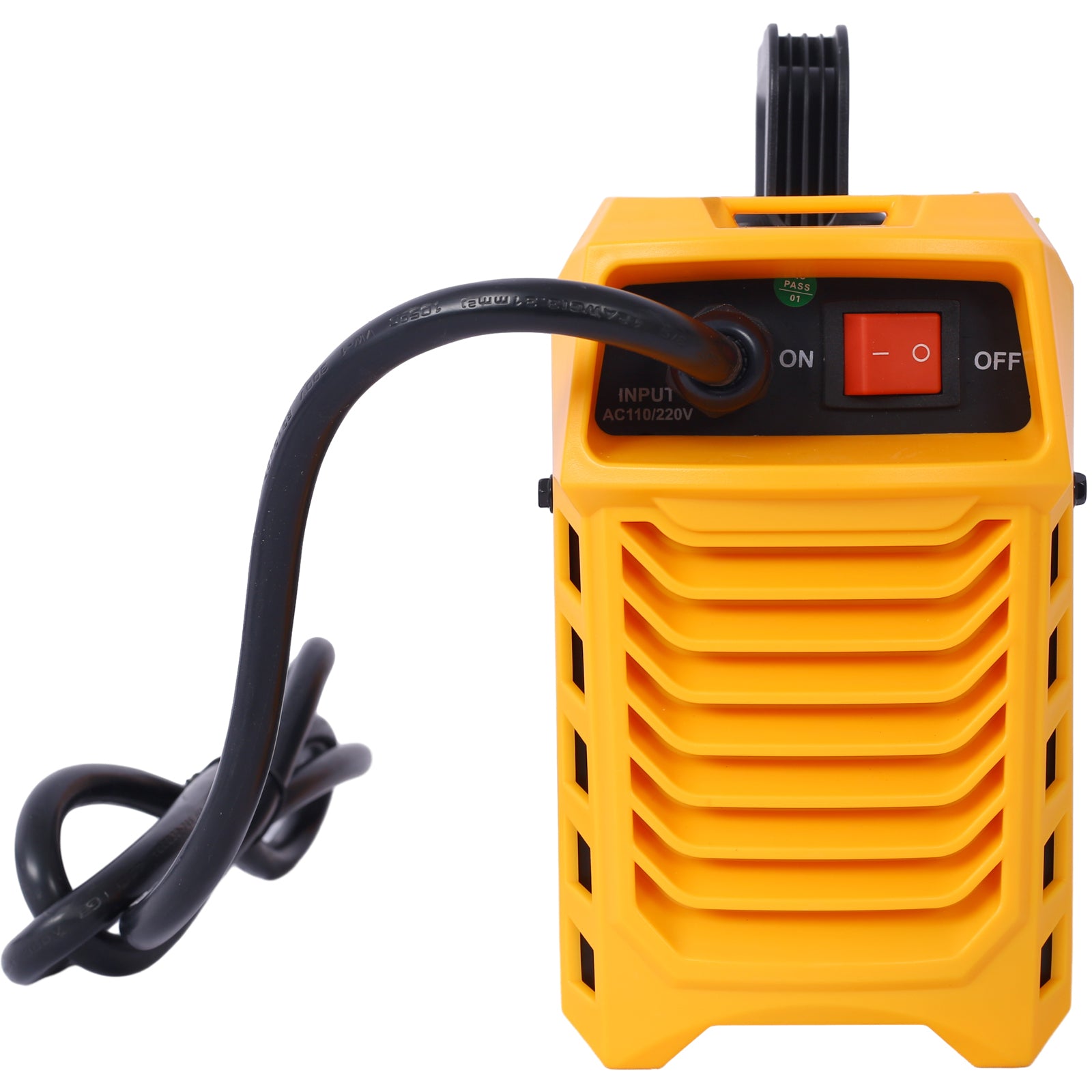 110/220V MMA Welder, 160A Stick ARC Welding Machine IGBT Inverter Digital Display LCD Hot Start Welder with Electrode Holder, Work Clamp, Input Power Adapter Cable Dual Voltage DC