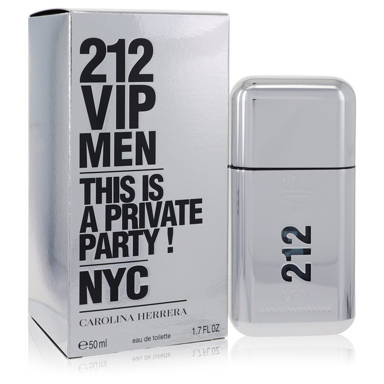 212 Vip by Carolina Herrera Eau De Toilette Spray 1.7 oz Men