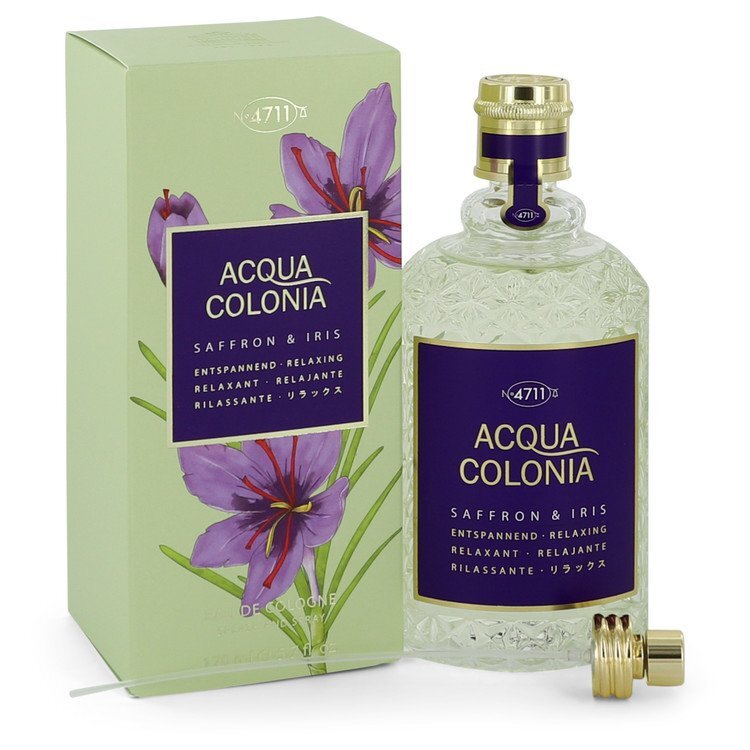 4711 Acqua Colonia Saffron & Iris by 4711 Eau De Cologne Spray 5.7 oz Women