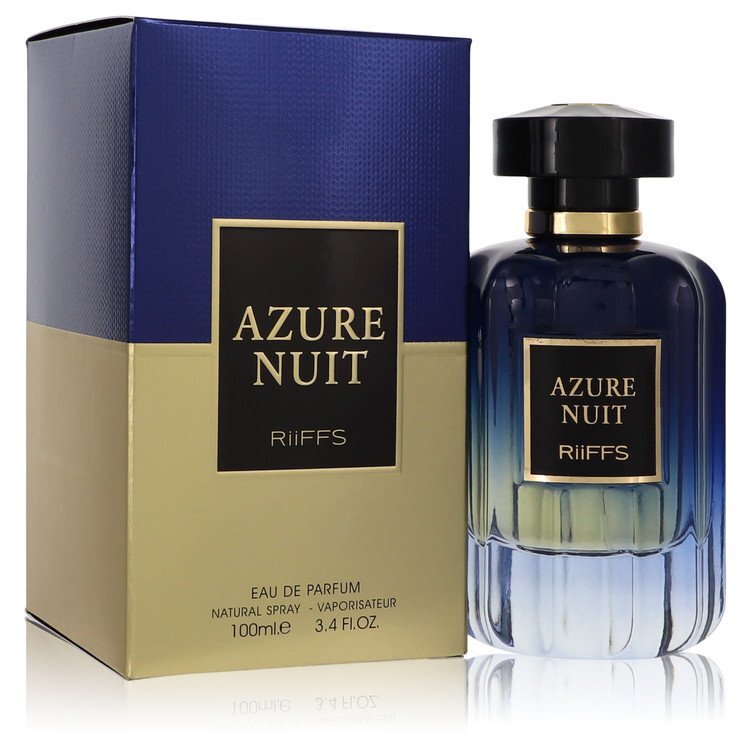 Azure Nuit by Riiffs Eau De Parfum Spray 3.4 oz Men