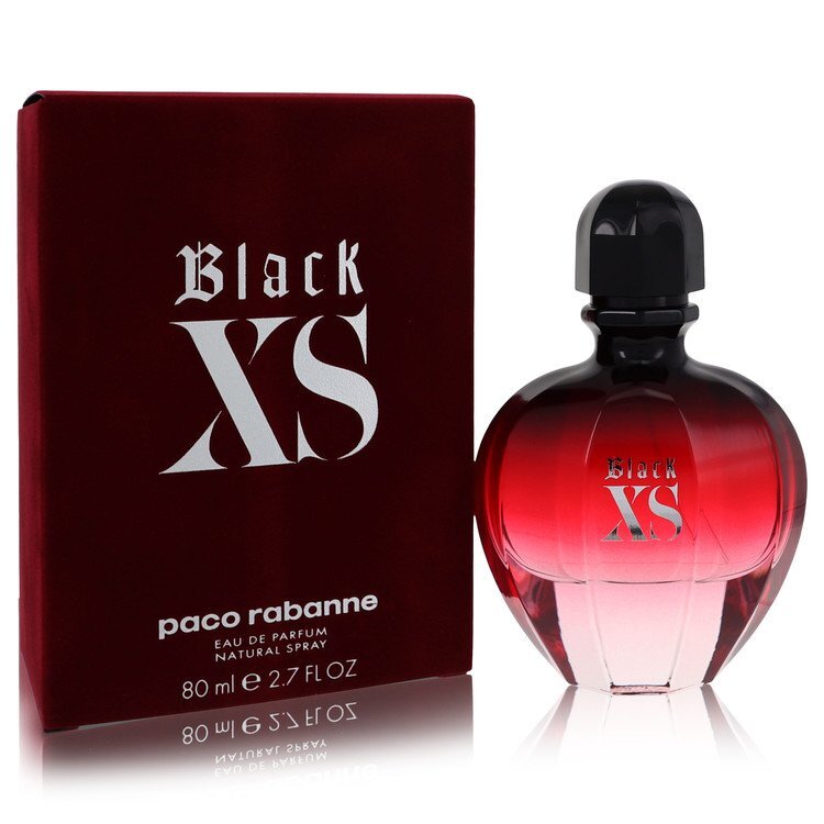 Black XS by Paco Rabanne Eau De Parfum Spray New Packaging 2.7 oz Women