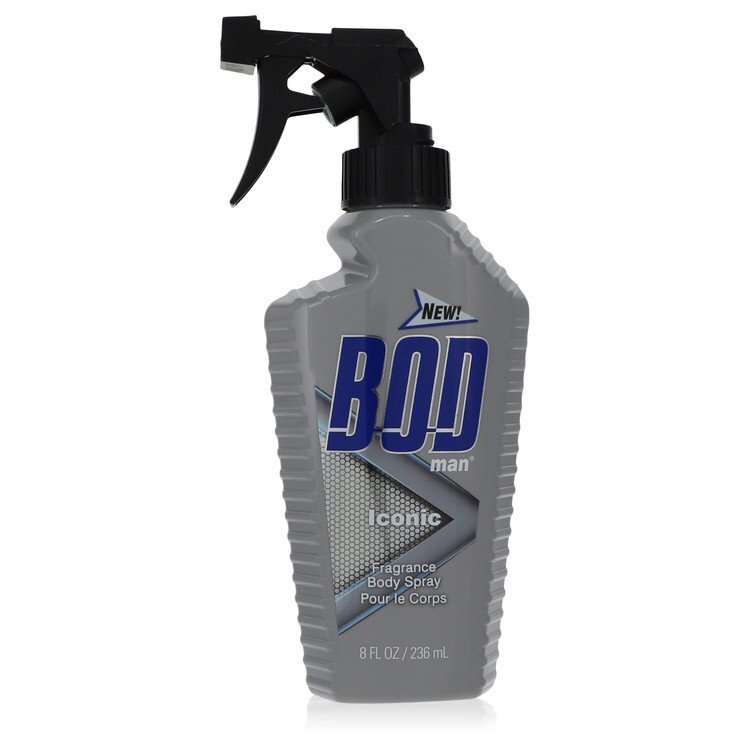 Bod Man Iconic by Parfums De Coeur Body Spray 8 oz Men