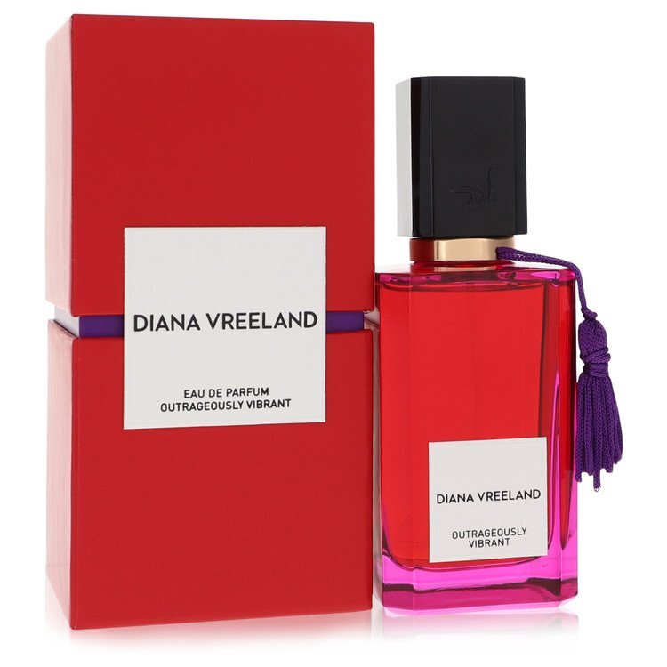 Diana Vreeland Outrageously Vibrant by Diana Vreeland Eau De Parfum Spray 3.4 oz Women