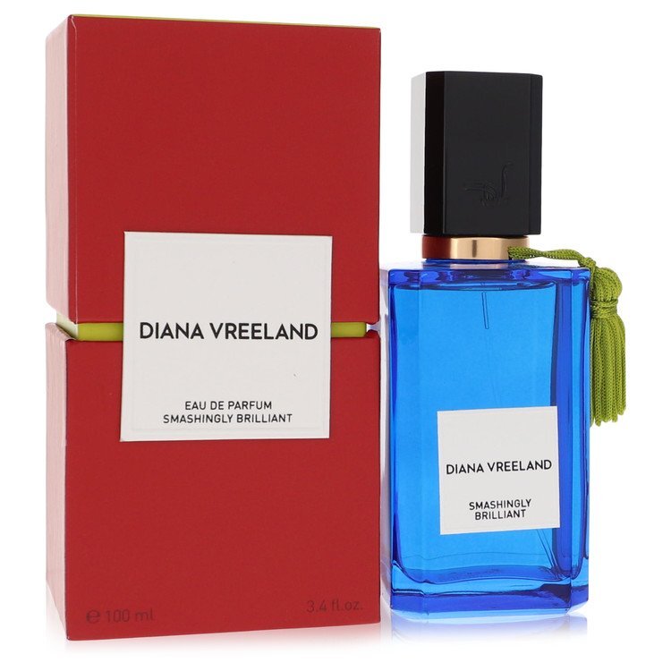 Diana Vreeland Smashingly Brilliant by Diana Vreeland Eau De Parfum Spray Unisex 3.4 oz Men