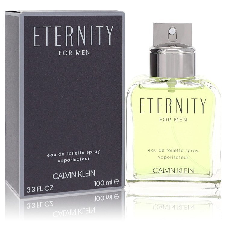 ETERNITY by Calvin Klein Eau De Toilette Spray 3.4 oz Men