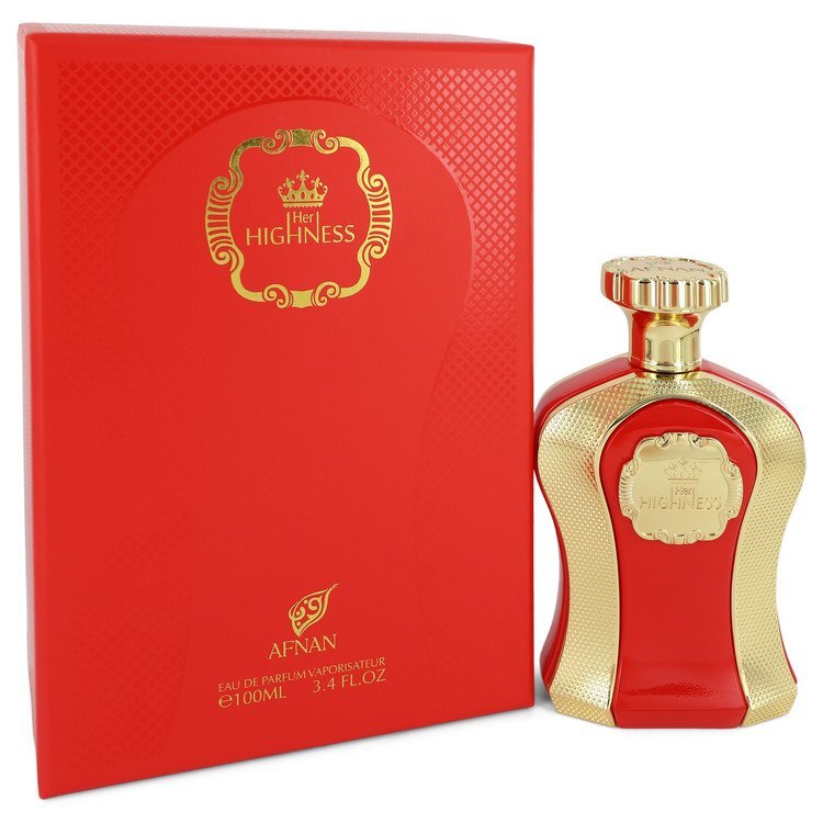 Her Highness Red by Afnan Eau De Parfum Spray 3.4 oz Women