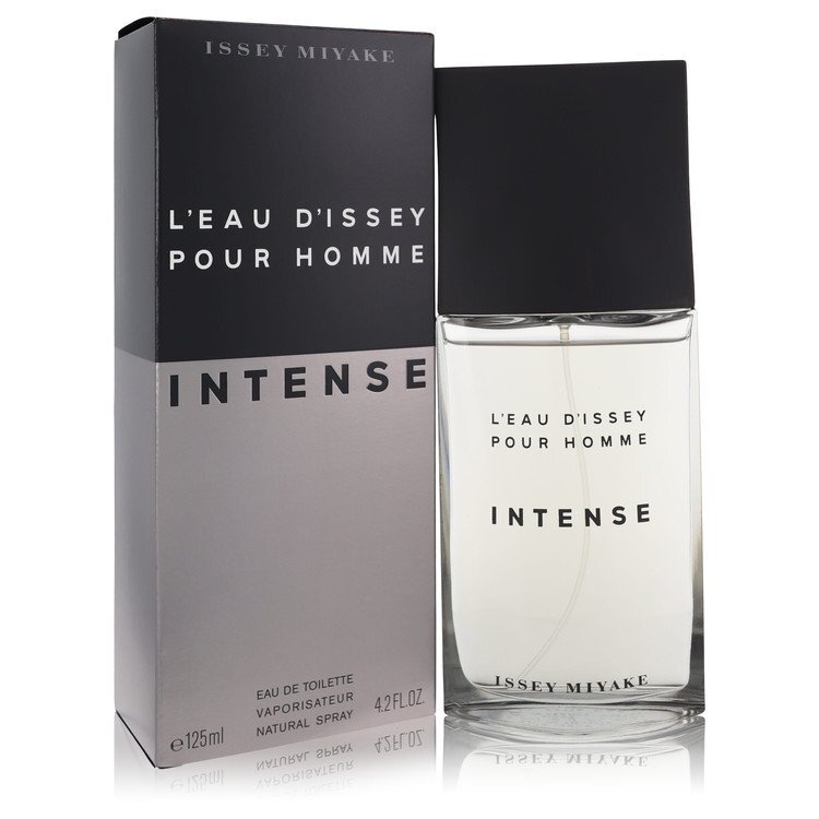 L'eau D'Issey Pour Homme Intense by Issey Miyake Eau De Toilette Spray 4.2 oz Men