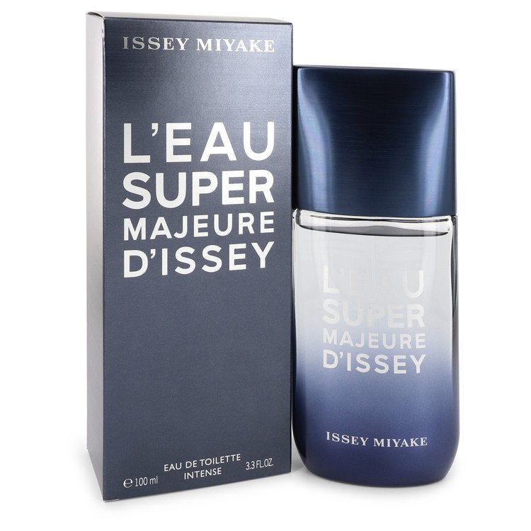 L'eau Super Majeure d'Issey by Issey Miyake Eau De Toilette Intense Spray 3.3 oz Men