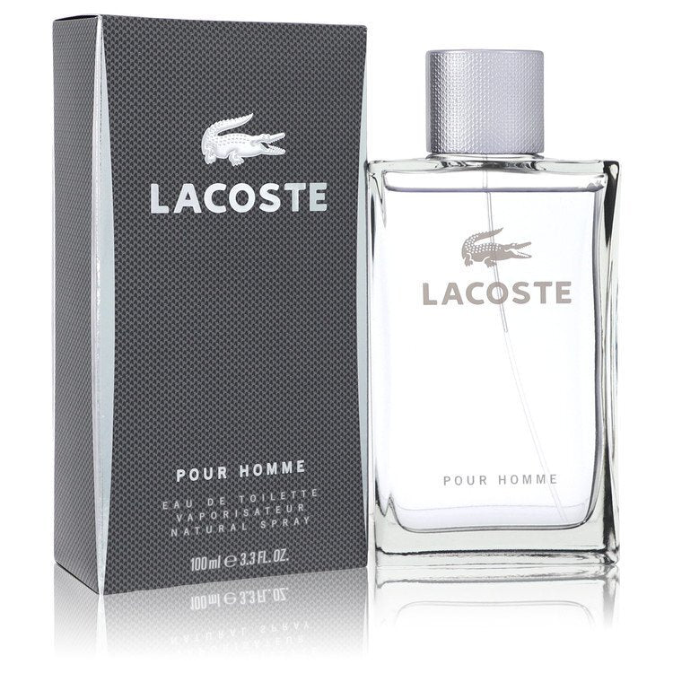 Lacoste Pour Homme by Lacoste Eau De Toilette Spray 3.3 oz Men