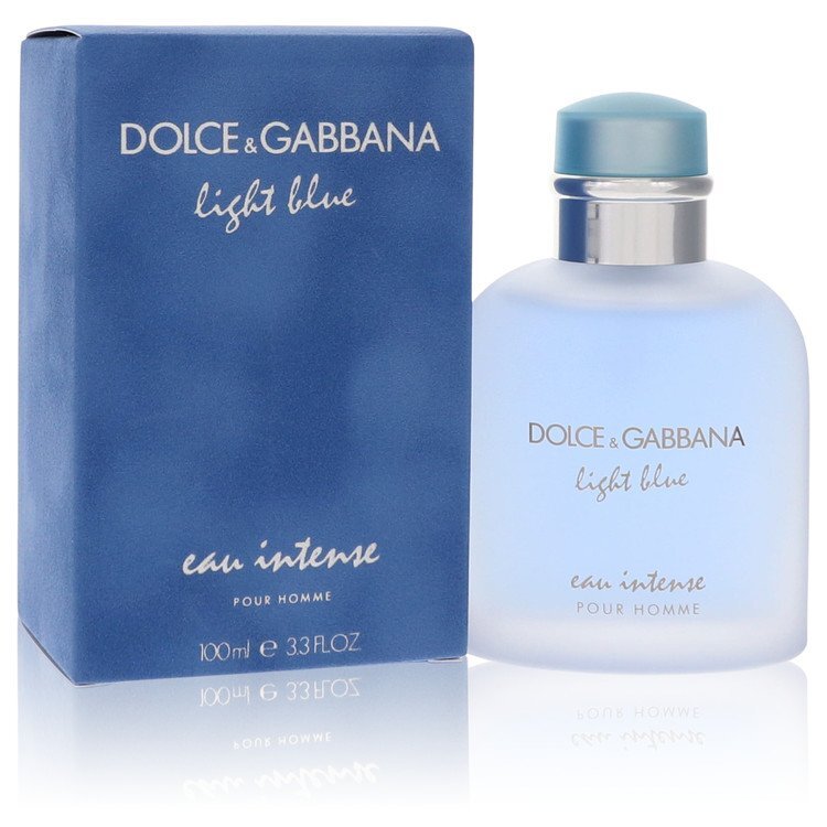 Light Blue Eau Intense by Dolce & Gabbana Eau De Parfum Spray 3.3 oz Men