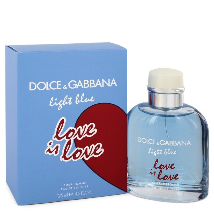Light Blue Love Is Love by Dolce & Gabbana Eau De Toilette Spray 4.2 oz Men
