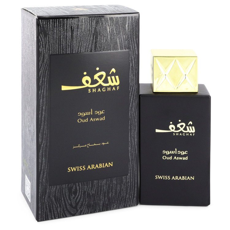 Shaghaf Oud Aswad by Swiss Arabian Eau De Parfum Spray 2.5 oz Women