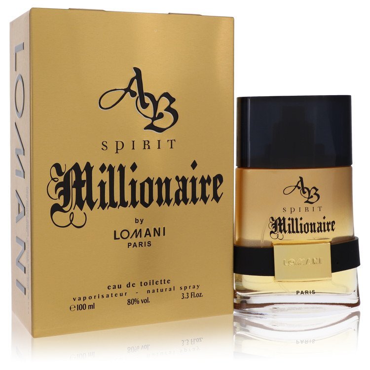 Spirit Millionaire by Lomani Eau De Toilette Spray 3.3 oz Men