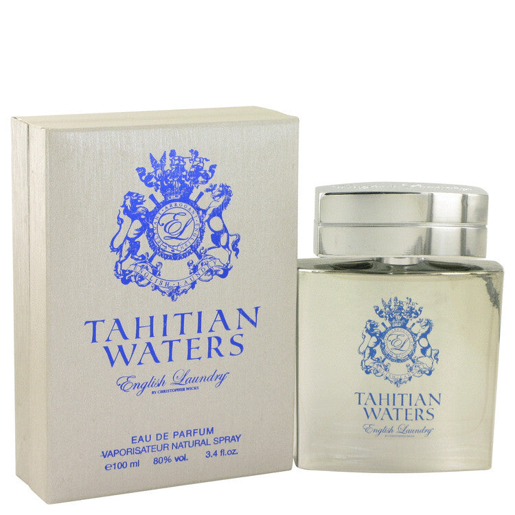 Tahitian Waters by English Laundry Eau De Parfum Spray 3.4 oz Men