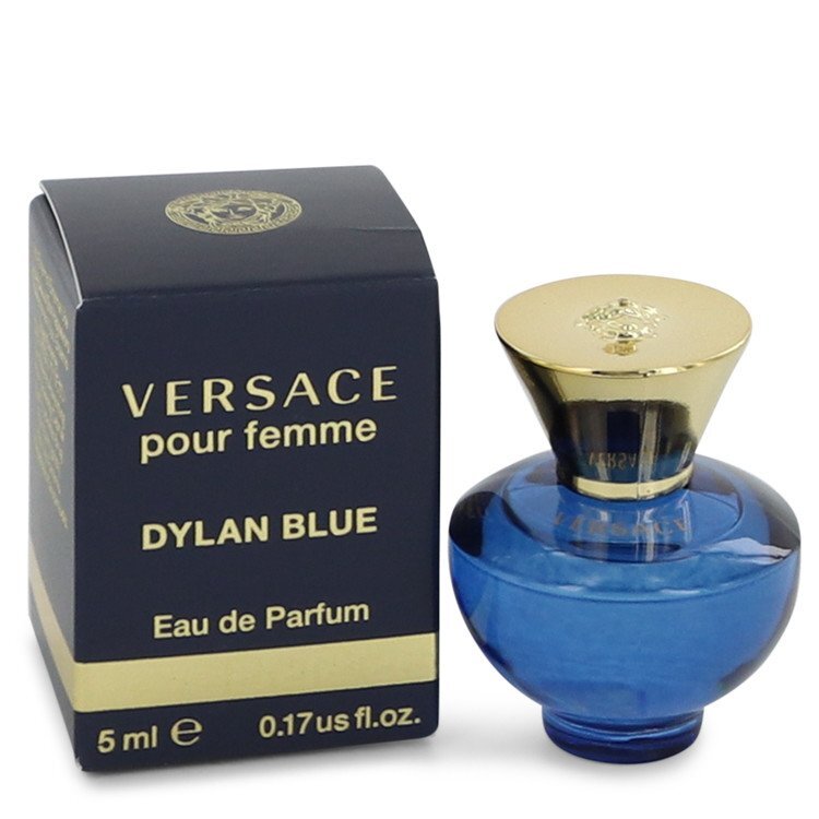 Versace Pour Femme Dylan Blue by Versace Mini EDP .17 oz Women