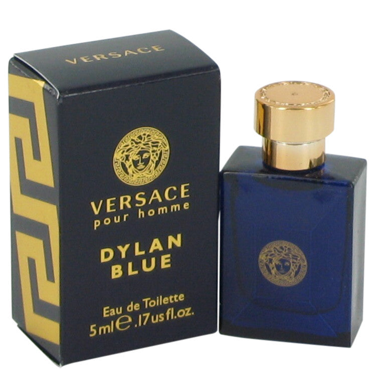 Versace Pour Homme Dylan Blue by Versace Mini EDT .17 oz Men