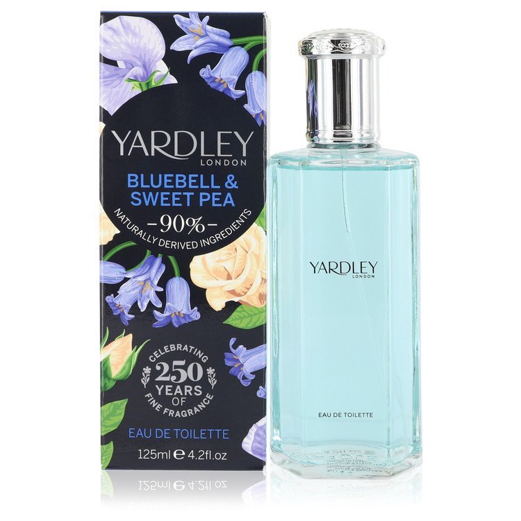 Yardley Bluebell & Sweet Pea by Yardley London Eau De Toilette Spray 4.2 oz Women