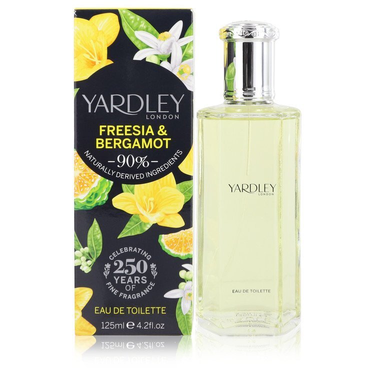 Yardley Freesia & Bergamot by Yardley London Eau De Toilette Spray 4.2 oz Women