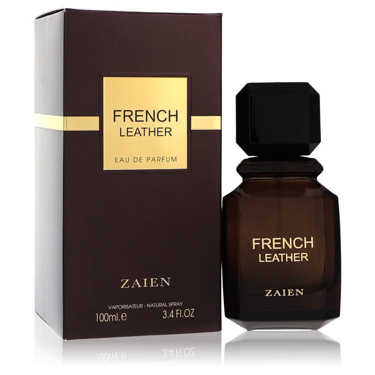 Zaien French Leather by Zaien Eau De Parfum Spray 3.4 oz Men